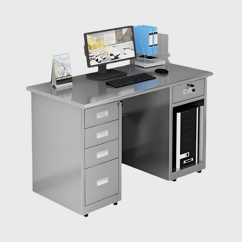 Bàn máy tính không bụi bằng thép không gỉ