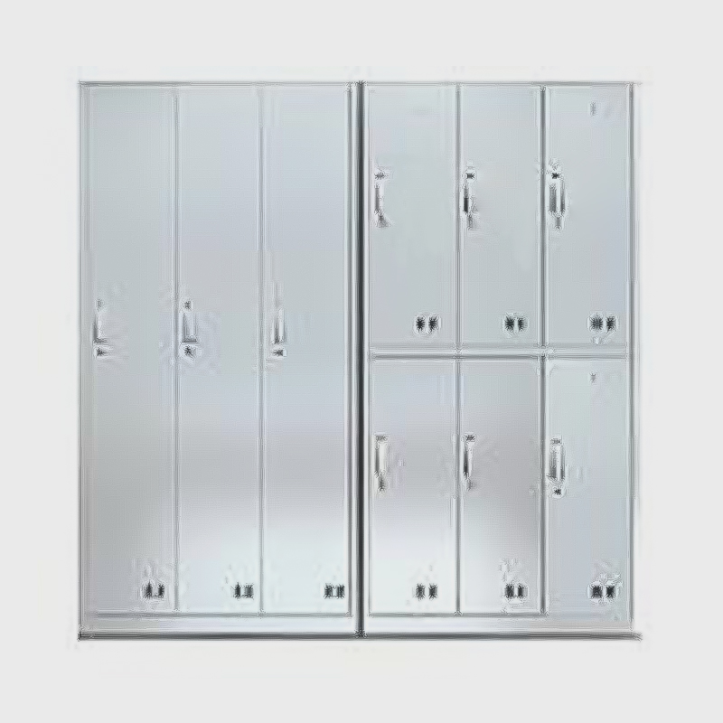 Dòng tủ đựng giày/tủ giày bằng thép không gỉ của bệnh viện